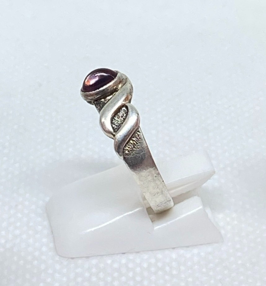 Rings Silver 875 Size 8 . Weight 2.7 g. Soviet Vintage Jewelry USSR