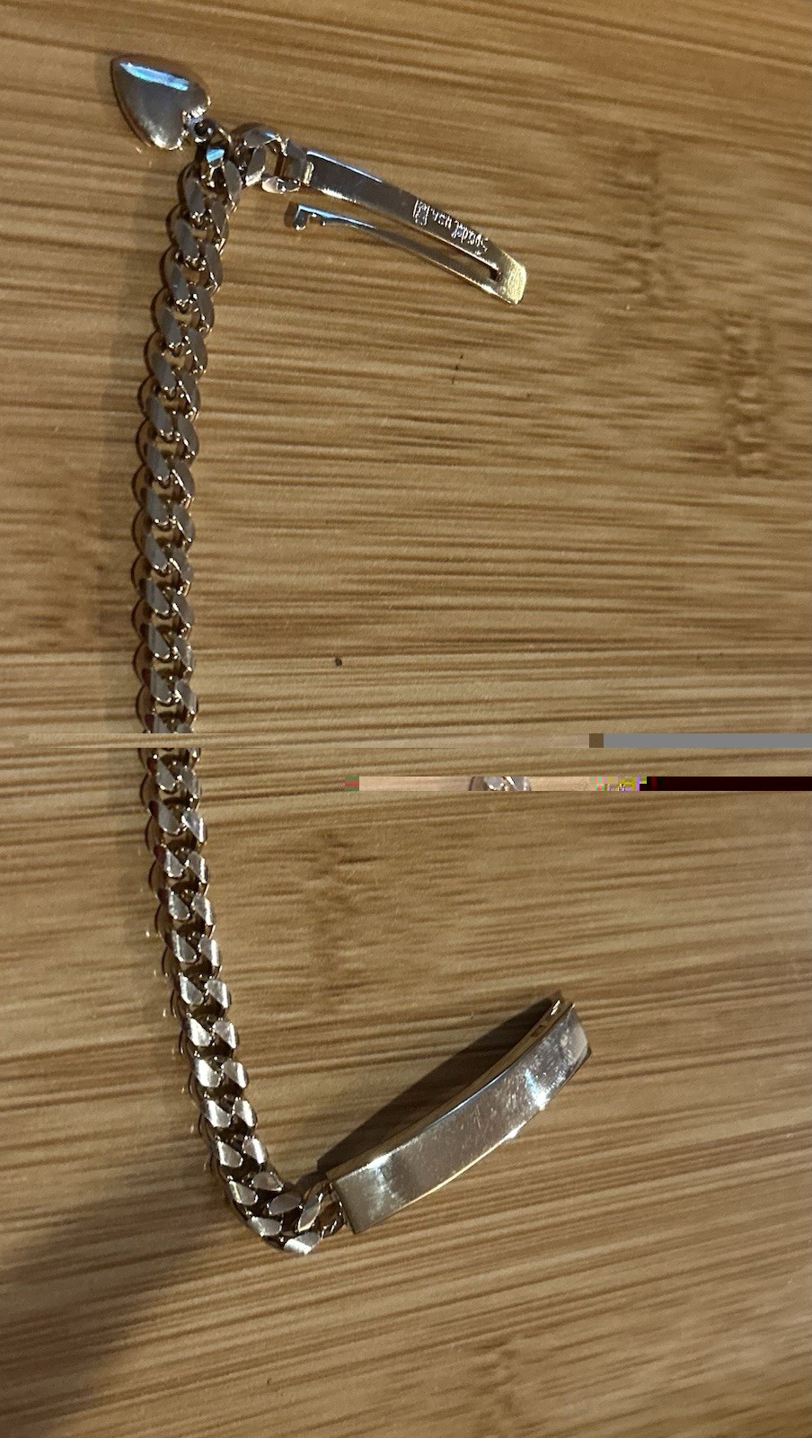 Vintage Speidel USA Gold Tone Finish ID Bracelet – 6.5”