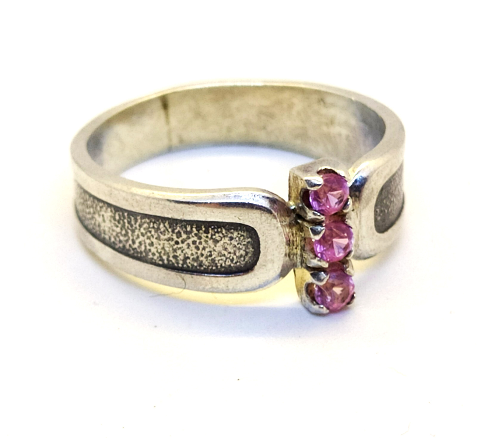 Vintage Luxury RING Silver 925 with Chic Bright Stones -size: 8US (18.5mm) | #46