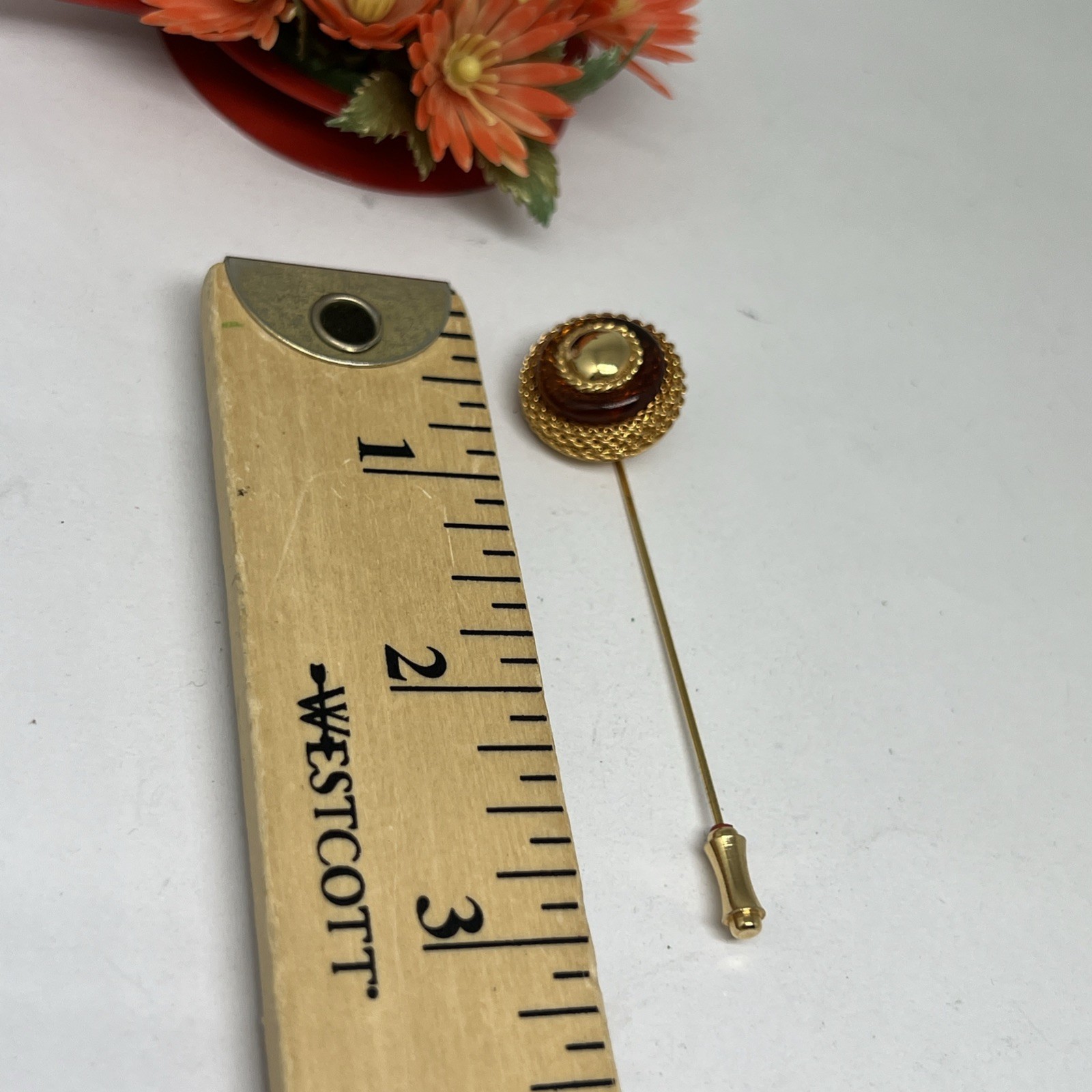 Rare Signed Givenchy 1978 Stick Pin (9023)