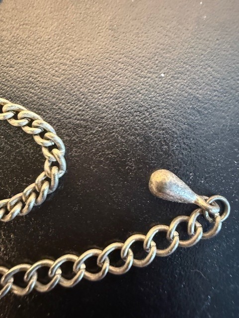 Vintage Coin Charm Necklace & Bracelet Set Silver Tone Buffalo Nickel Style Boho