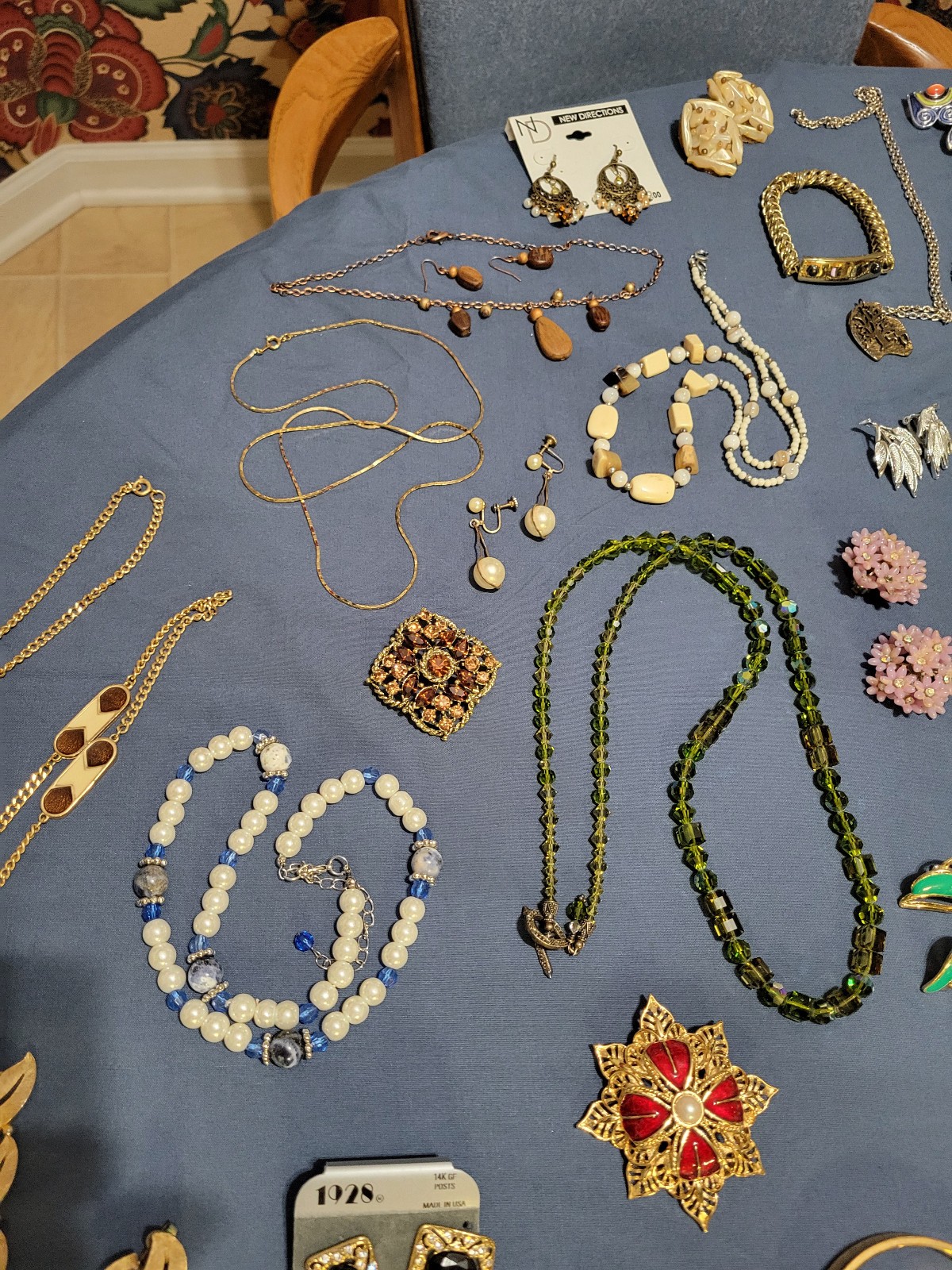 Vintage Costume Jewelry-6 lbs.-Weiss,Kramer,Monet,Coro,Trifari,Sterling,GF ETC.