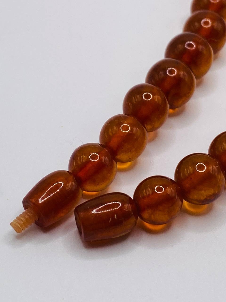 Vintage Kaliningrad USSR Original Amber Beads 40 g