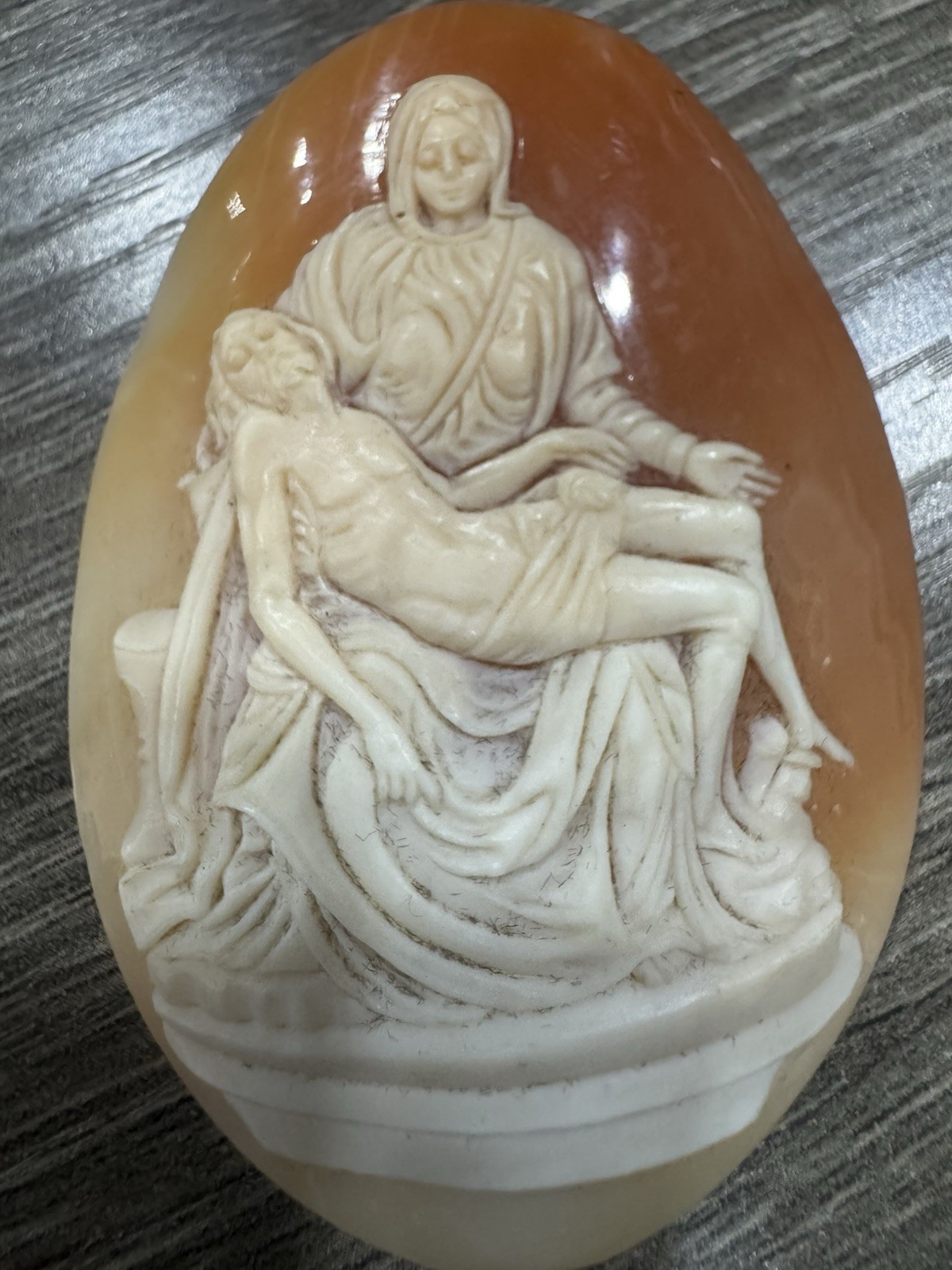 Pieta Shell Cameo