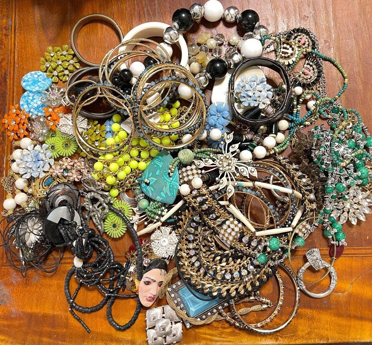 CHOOSE YOUR LOT JEWELRY VINTAGE MCM ESTATE RHINESTONE $1 AND UP 10% OFF MORE