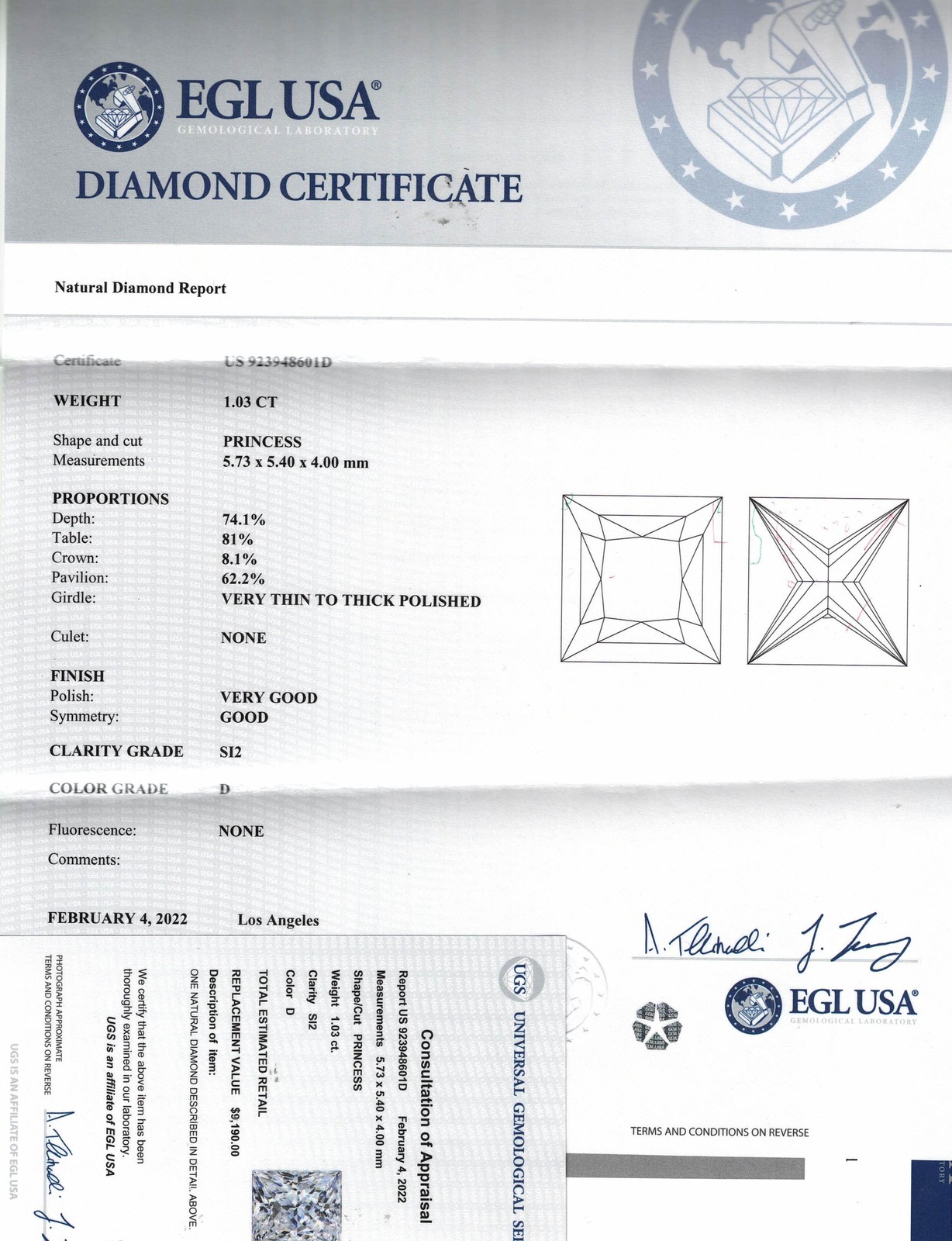 1.53 cttw. White & Black Diamond Enganement Ring in 14k White Gold 9.25US 3.10g
