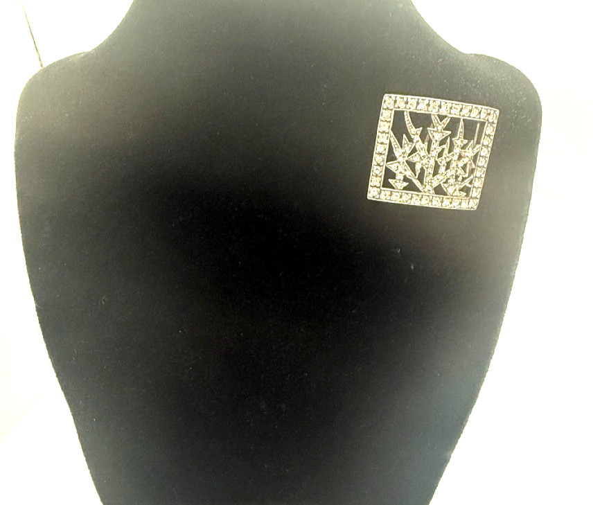 Rare Metropolitan Museum of Art (MMA) Forbes Fabrege Ice Crystal Sterling Silver