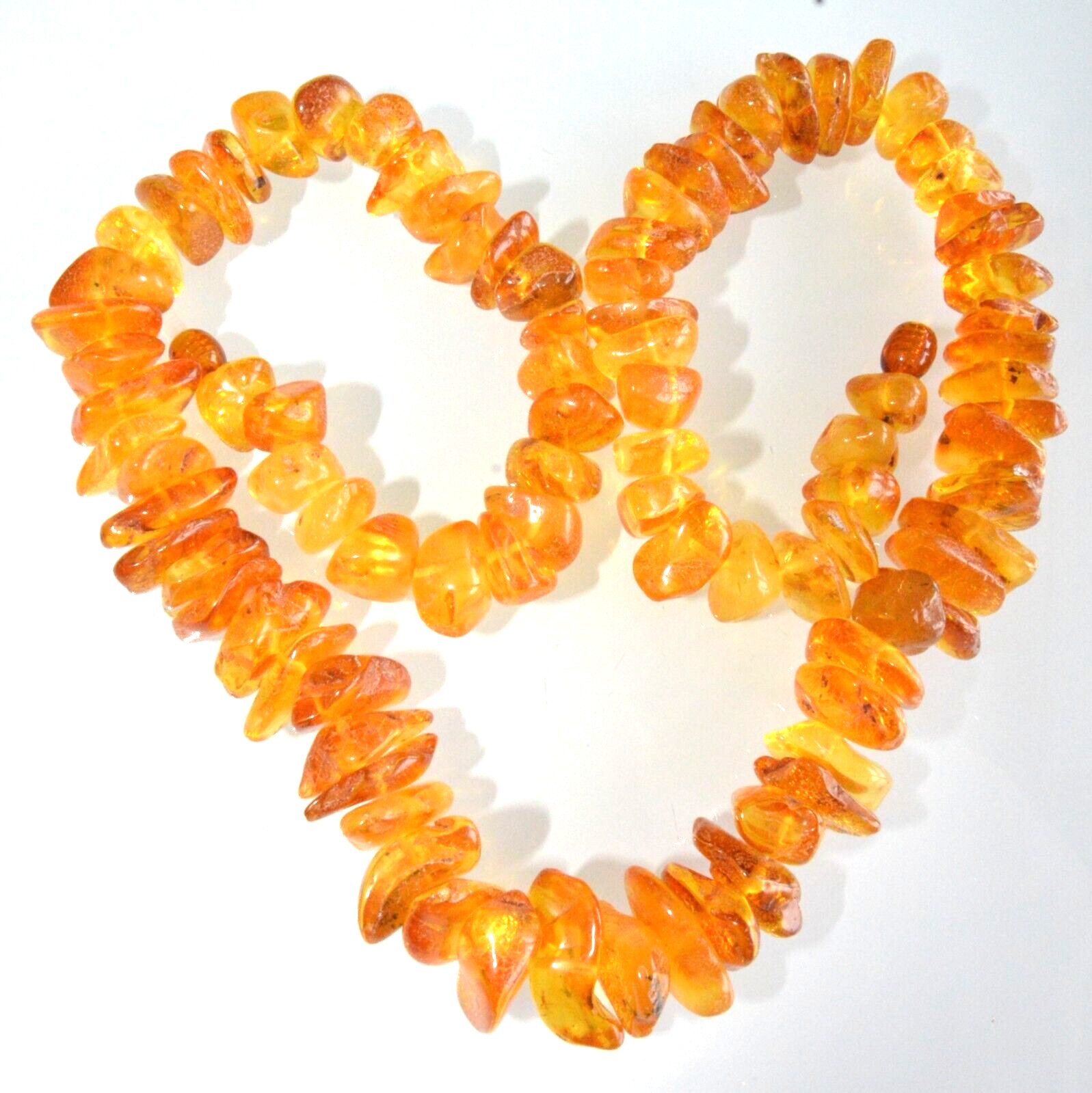 61gr RUSSIAN SOVIET BALTIC AMBER BEAD NECKLACE 琥珀 BRACELET STONE PENDANT EARRING