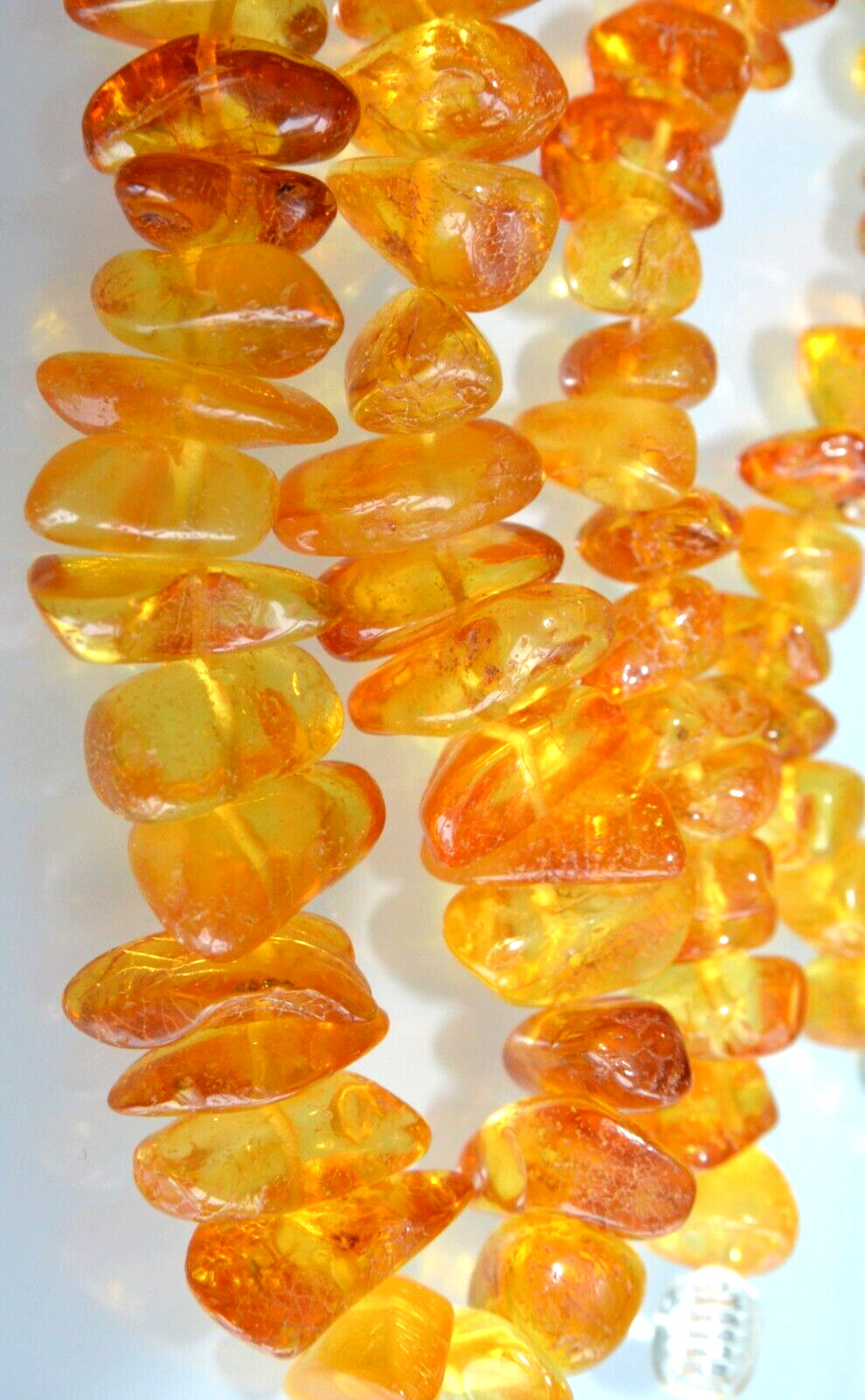 38gr RUSSIAN SOVIET BALTIC AMBER BEAD NECKLACE 琥珀 BRACELET STONE PENDANT EARRING