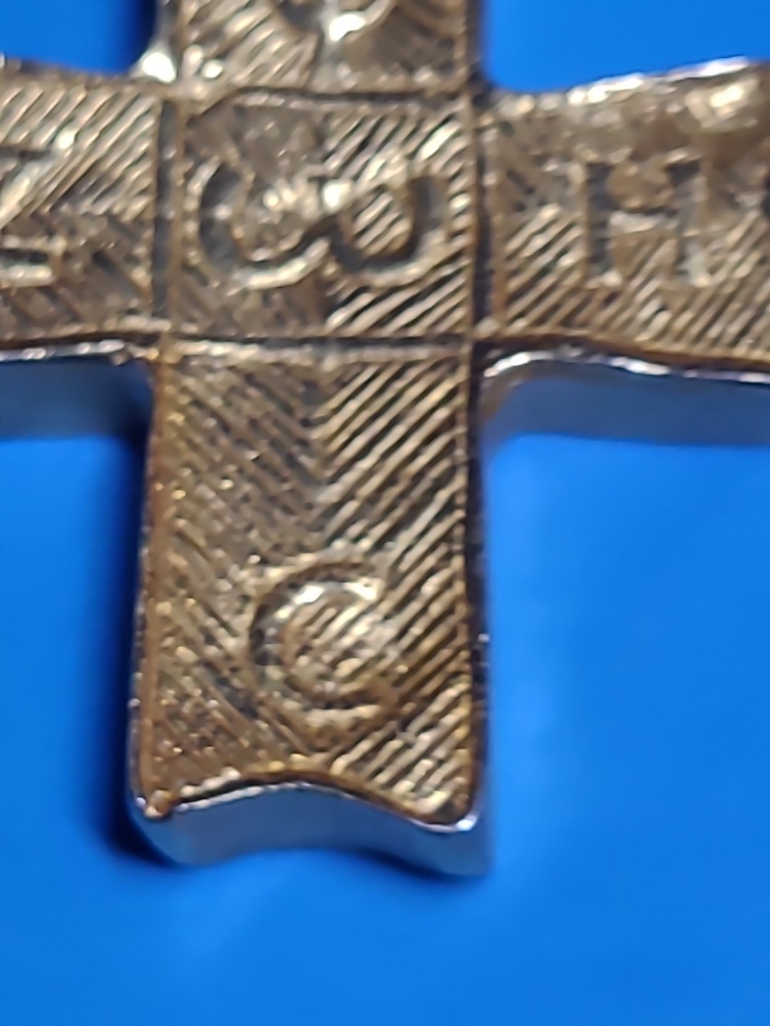 Alva Studios Museum Replicas Cypriot Byzantine Cross Pendant 1.5″x1.5″