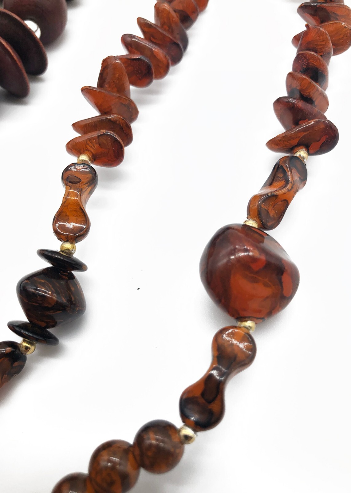 Vintage Beaded Necklaces Mixed LOT– Lucite/Bakelite and Wood GREAT CONDITION