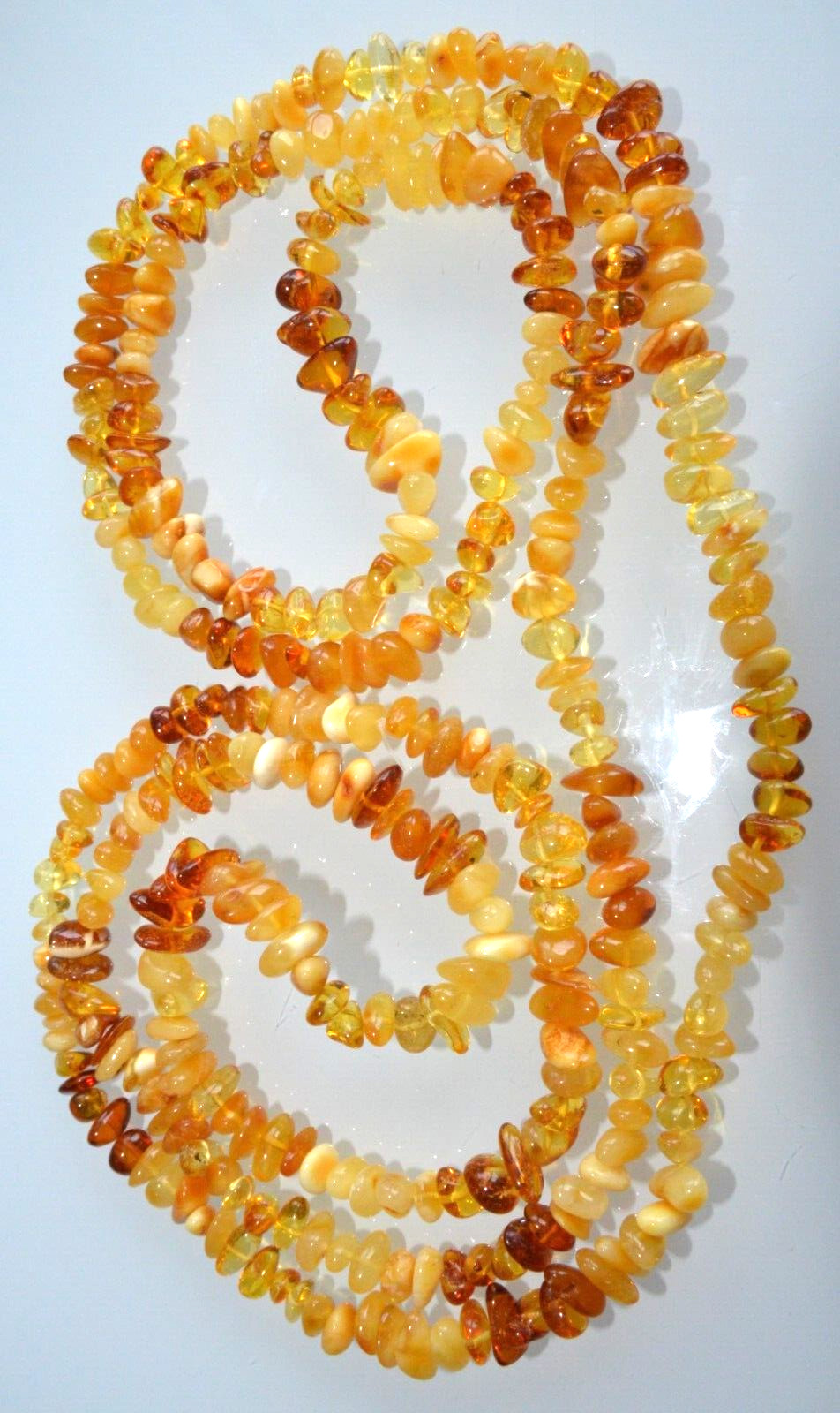 ✅135 cm=42gr RUSSIAN SOVIET BALTIC AMBER BEAD NECKLACE 琥珀 BRACELET STONE PENDANT