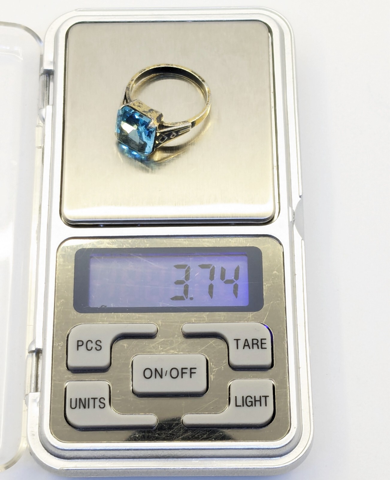 Vintage Luxury Soviet Silver RING ⭐875 stamp Star USSR size: 8US (18.5mm) | #100