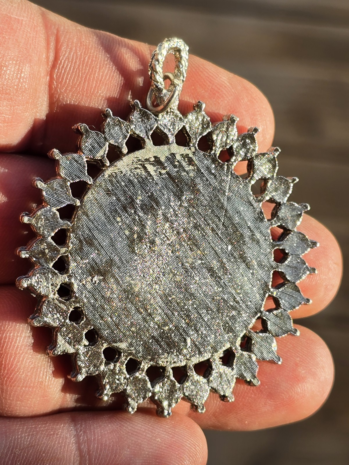Ella Langley Inspired Western Boho Vintage 1970s Faux Turquoise Cluster Pendant