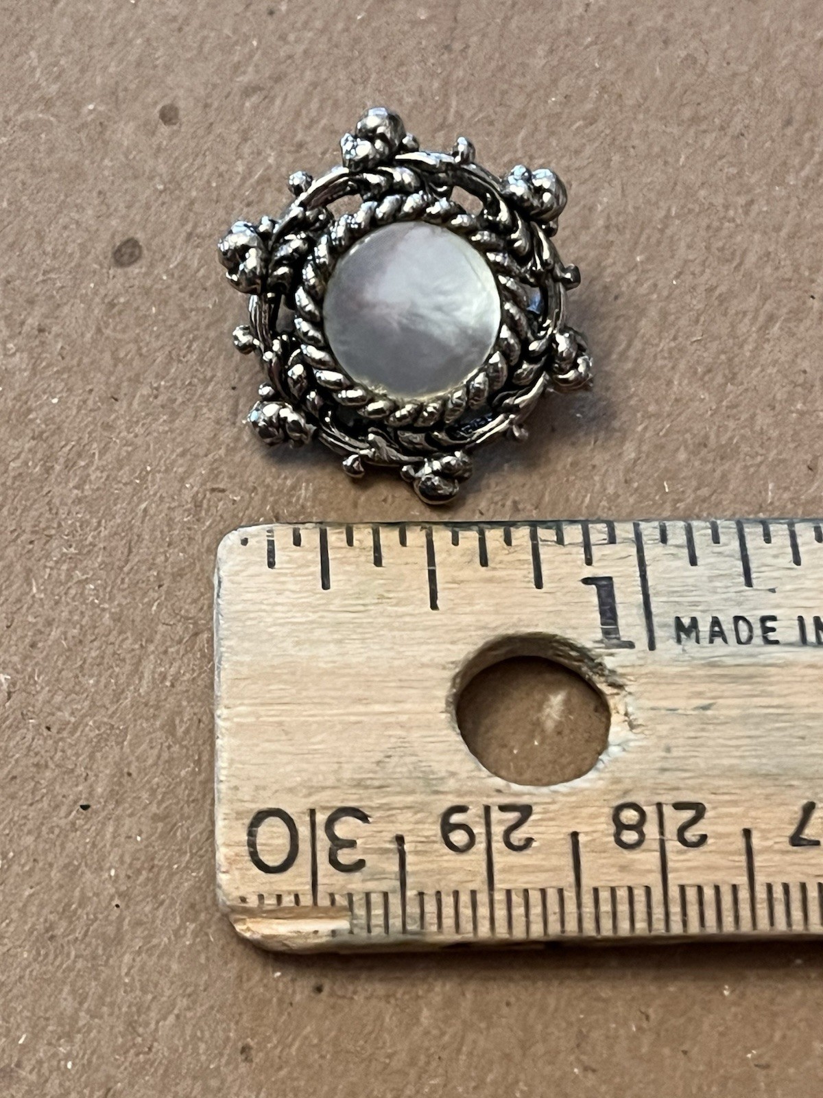 Vintage Signed Tacoa Brooch Pin