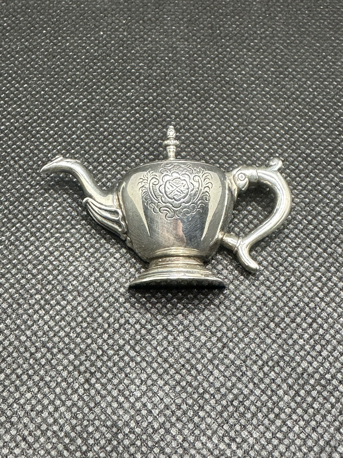 VINTAGE Sterling Silver Revere Teapot Pin Brooch