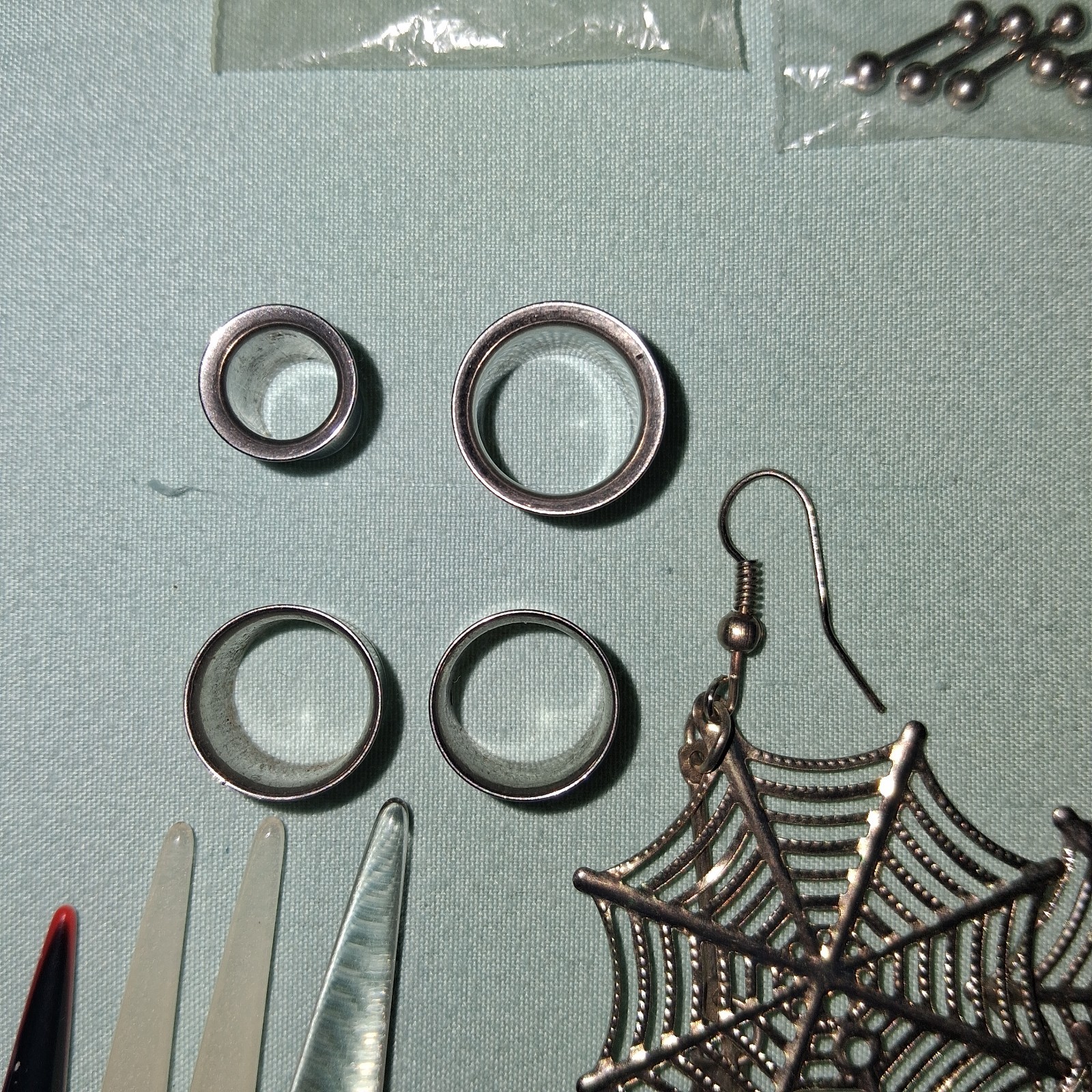 Unique/ALT/Goth/Punk Multi piece VTG to MOD Jewelry Lot
