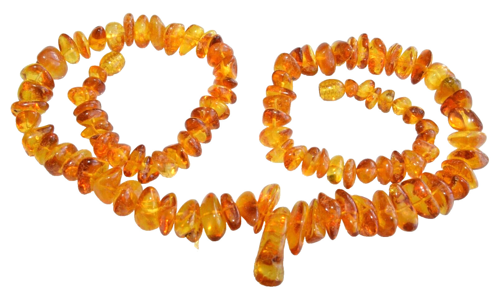 ✅54cm = 28gr RUSSIAN SOVIET BALTIC AMBER BEAD NECKLACE 琥珀 BRACELET STONE PENDANT