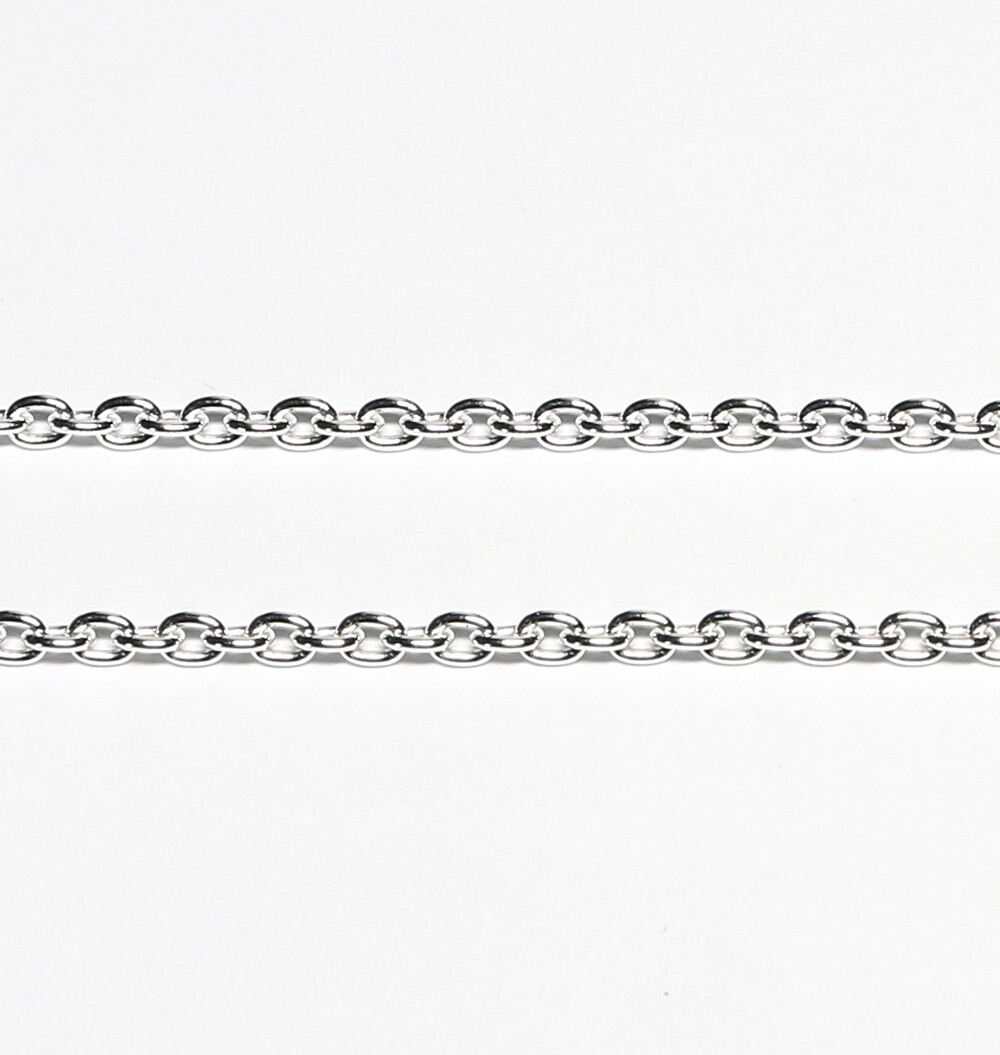 Sterling Silver 5.00ct Square Cut CZ Pendant with 20″ Cable Link Sterling Chain