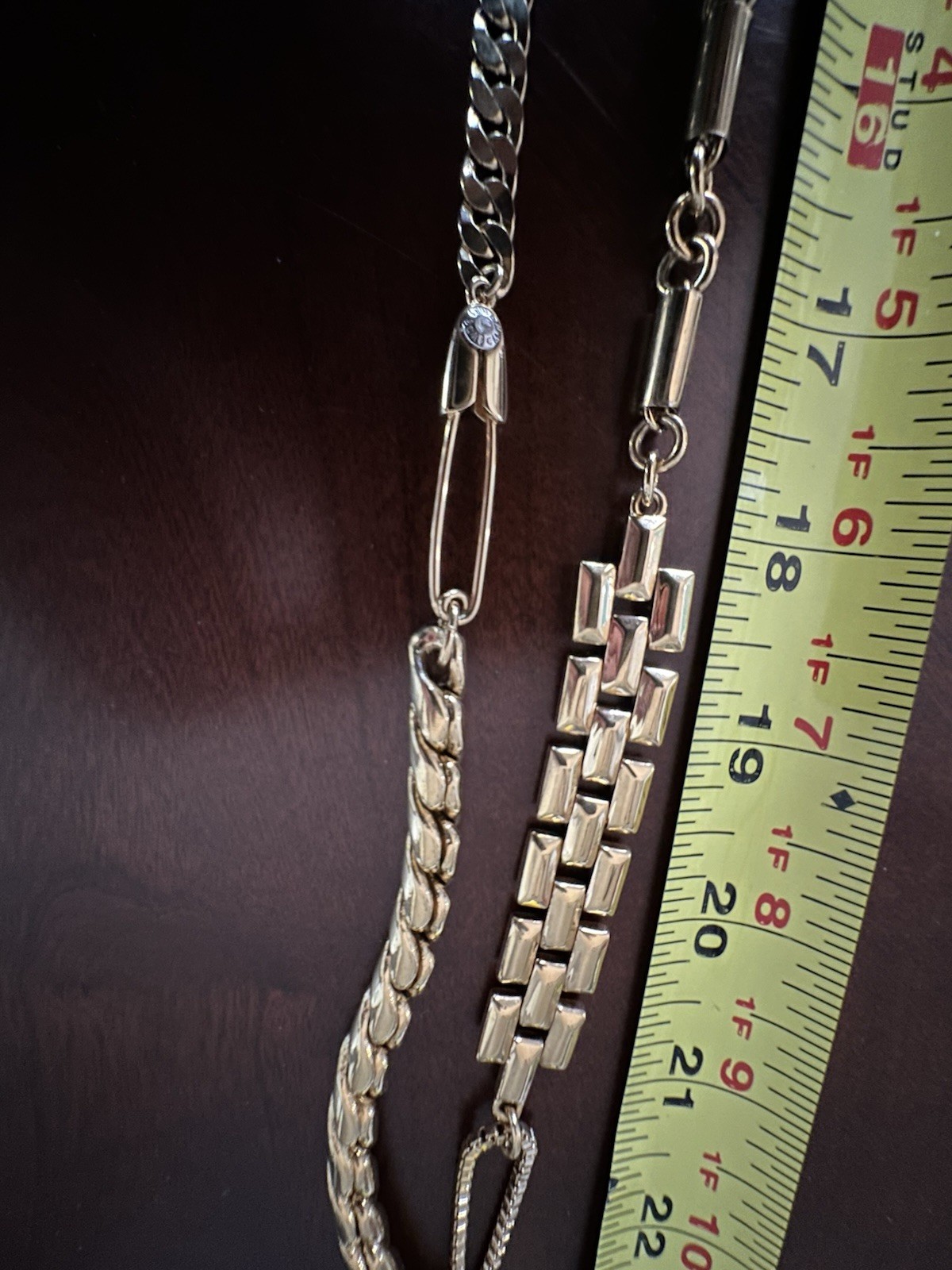 Vintage Rare HENRI BENDEL Gold Beaded 1980’s Gold Tone Long or Layered Necklace