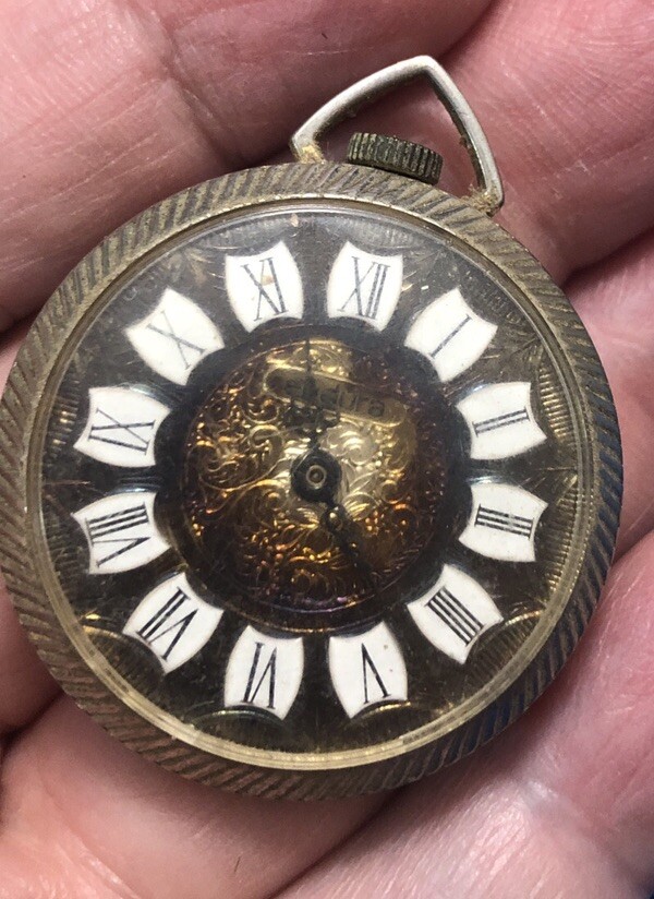 Vintage Ladies Pendant Watch Endura Untested.