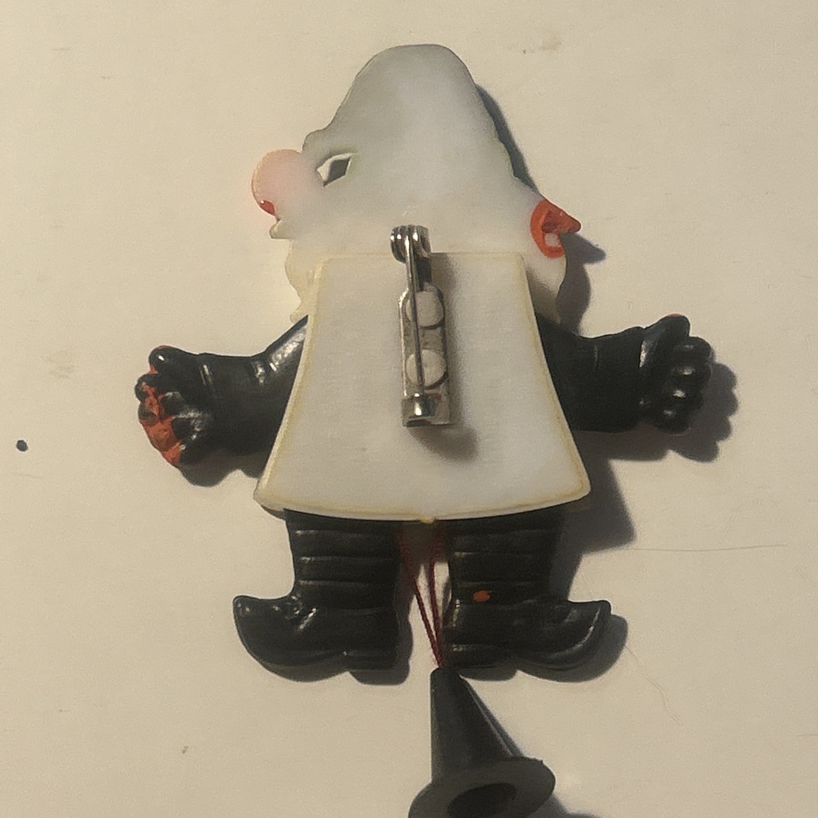 VTG Fun World Witch Pin Moveable Arms & Legs w/ Pull String Halloween