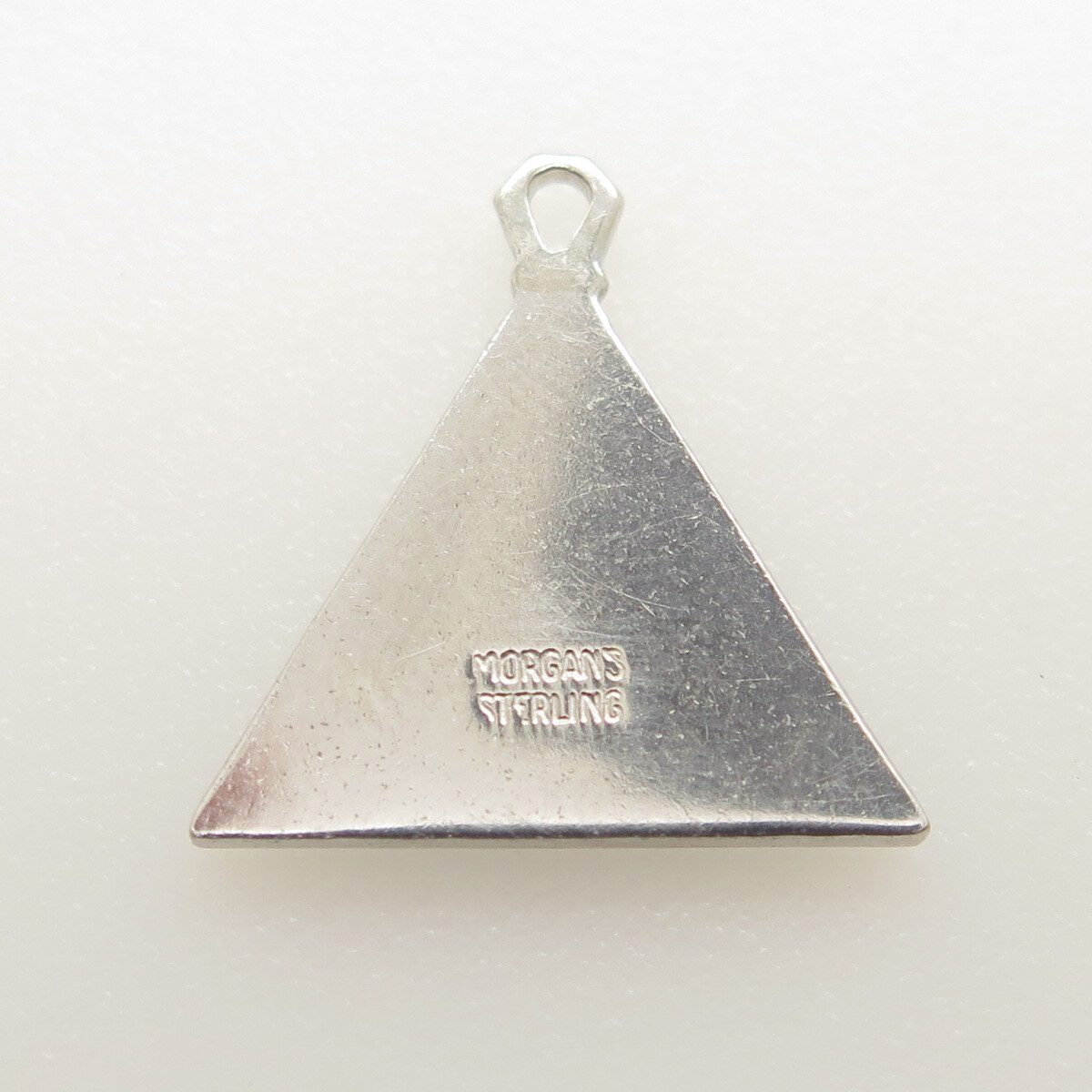DOC MORGAN JOB’S DAUGHTERS 925 Sterling Vintage Second Messenger Station Pendant