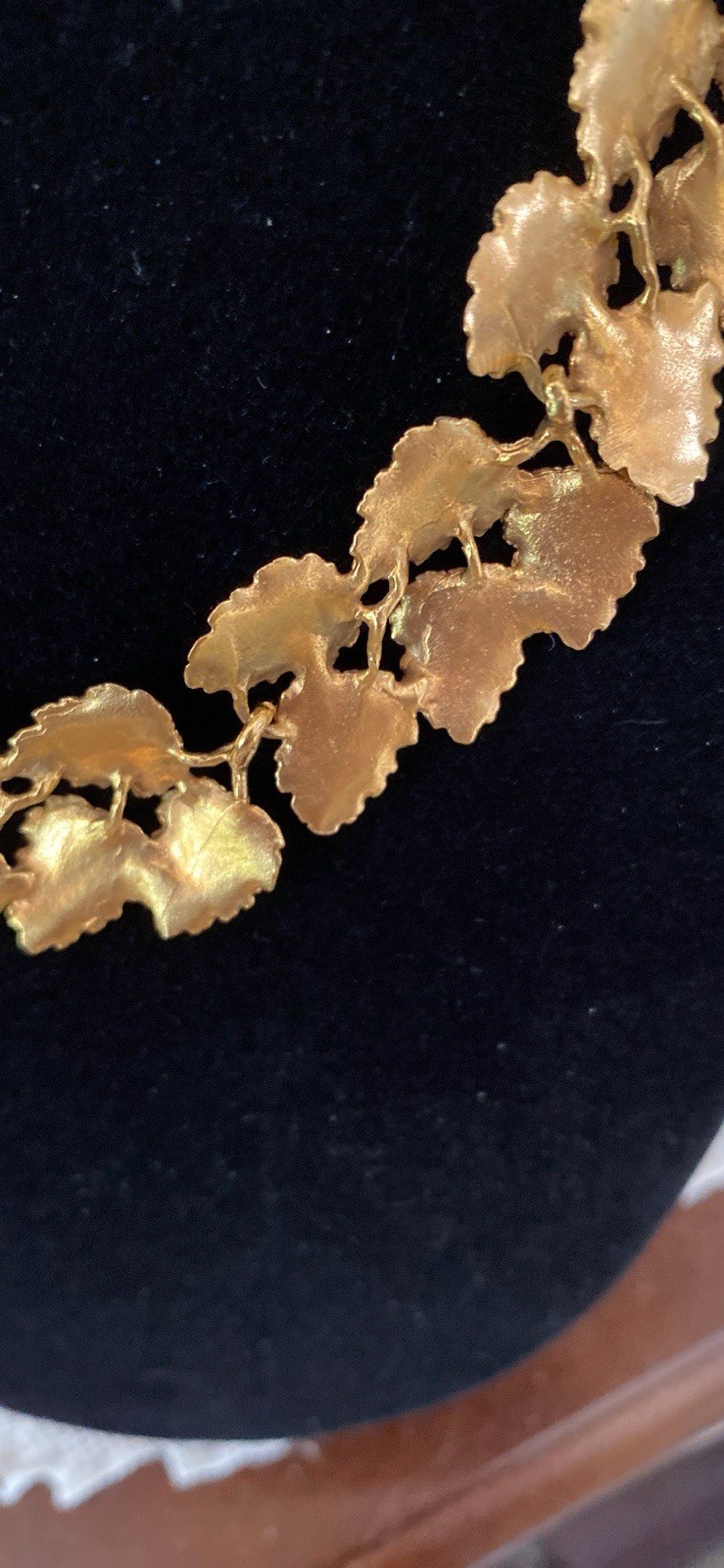 RARE Metropolitan Museum of Art 18k Gold Plated Choker Necklace