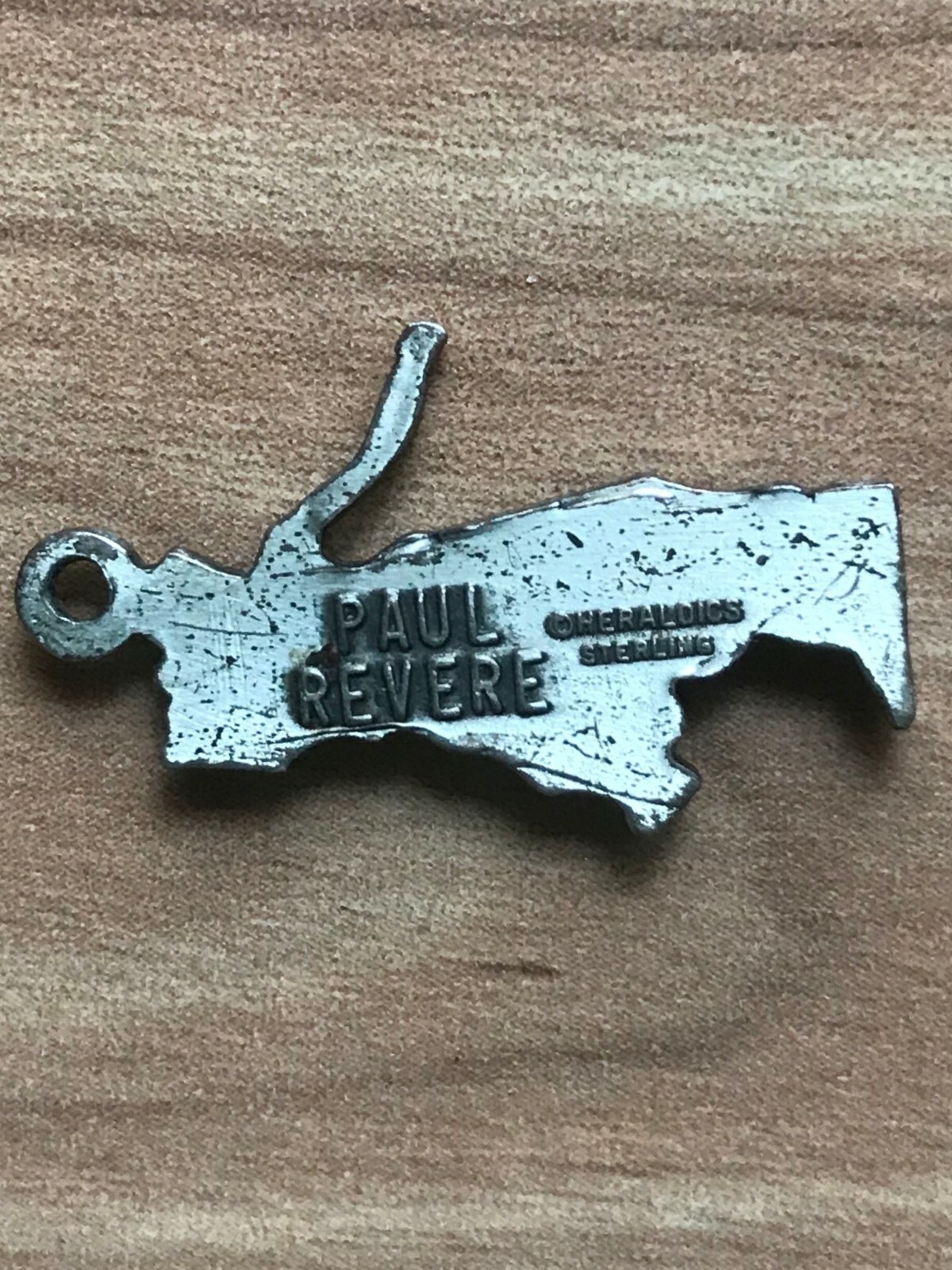 Vintage Heraldics Paul Revere on Horseback Sterling Silver Charm