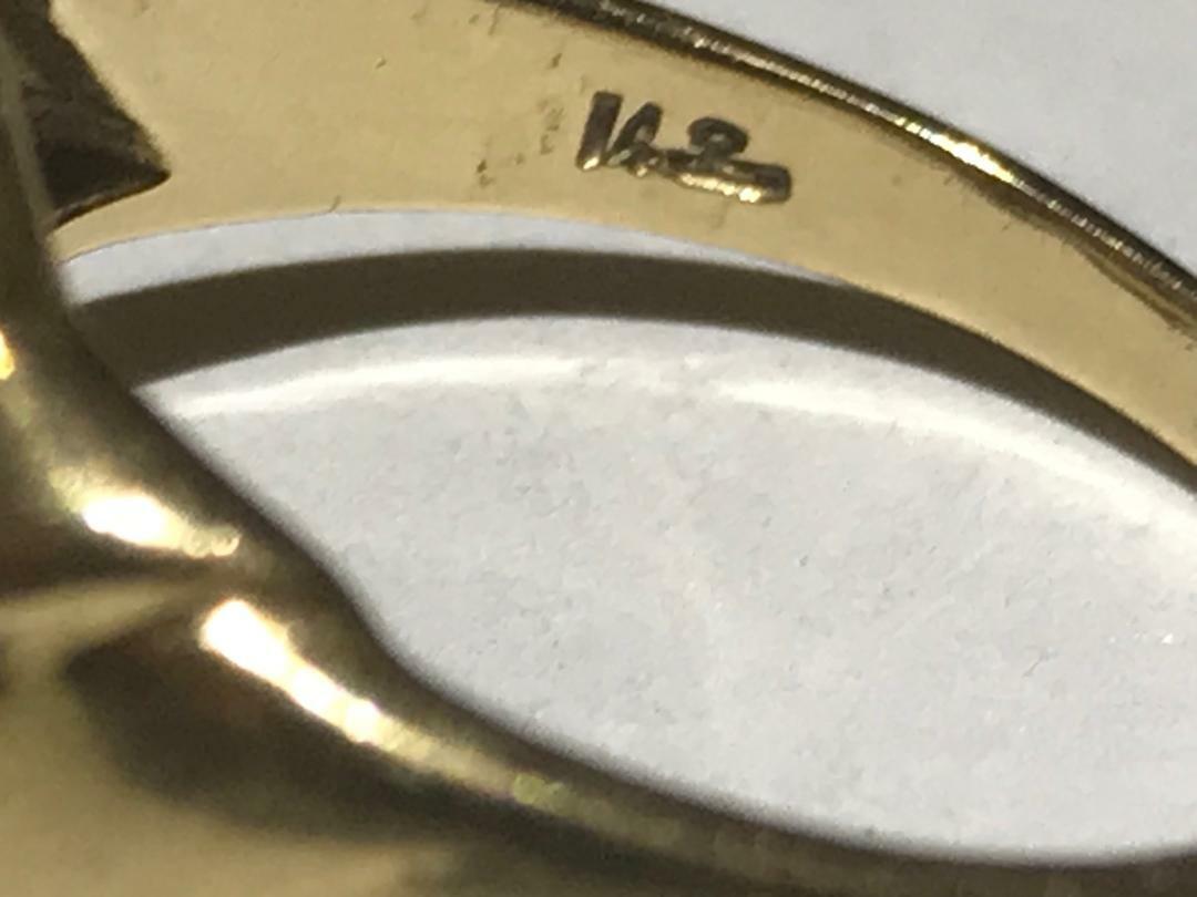 14K Yellow Gold, Diamond, Ruby, Sapphire Ring