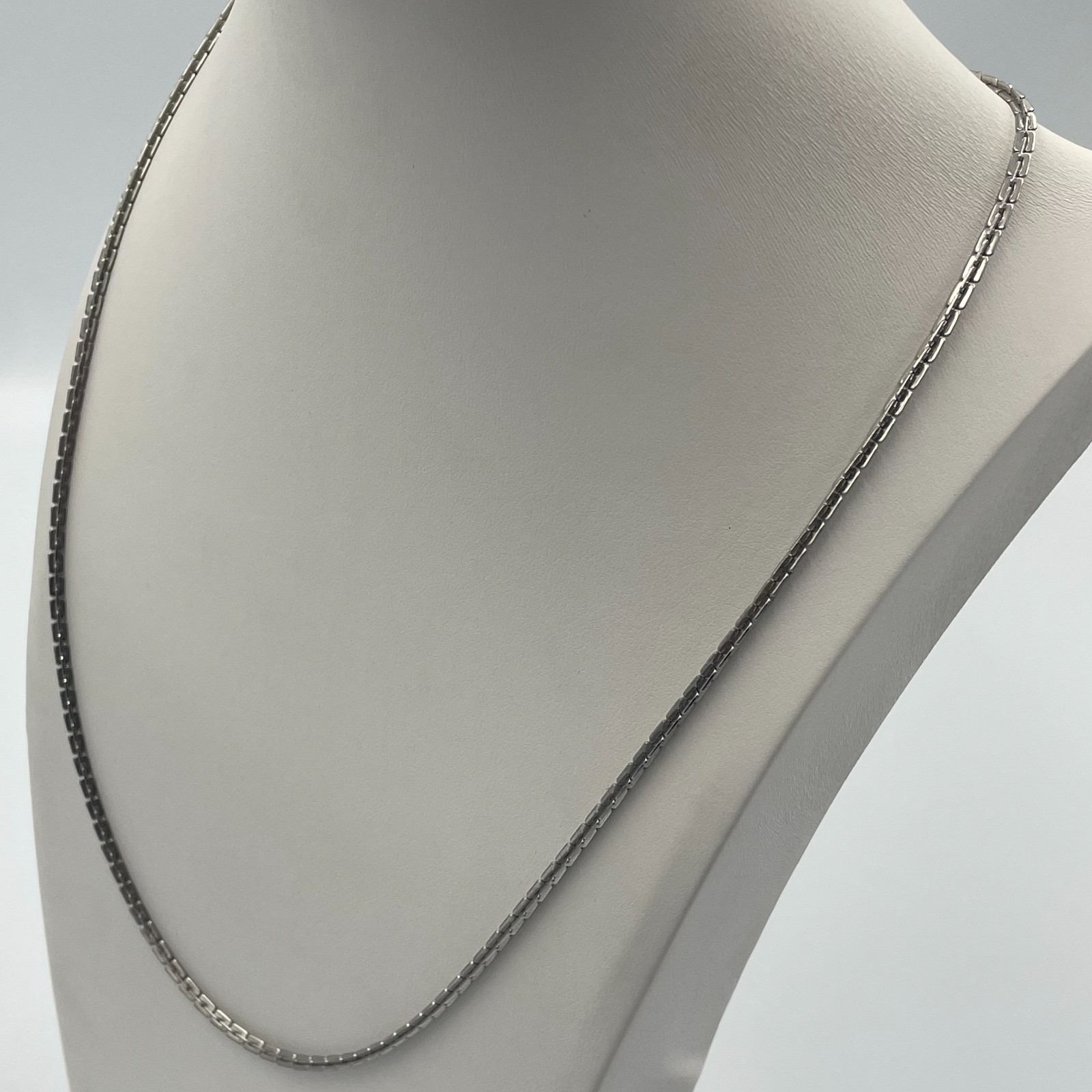 Vintage Y2K Stainless Steel Multi Strand Layered Chain Statement Necklace Retro