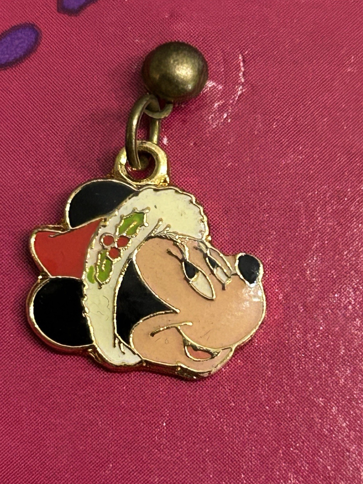 Vintage MICKEYS STUFF FOR KIDS MICKEY MOUSE Christmas EARINGS