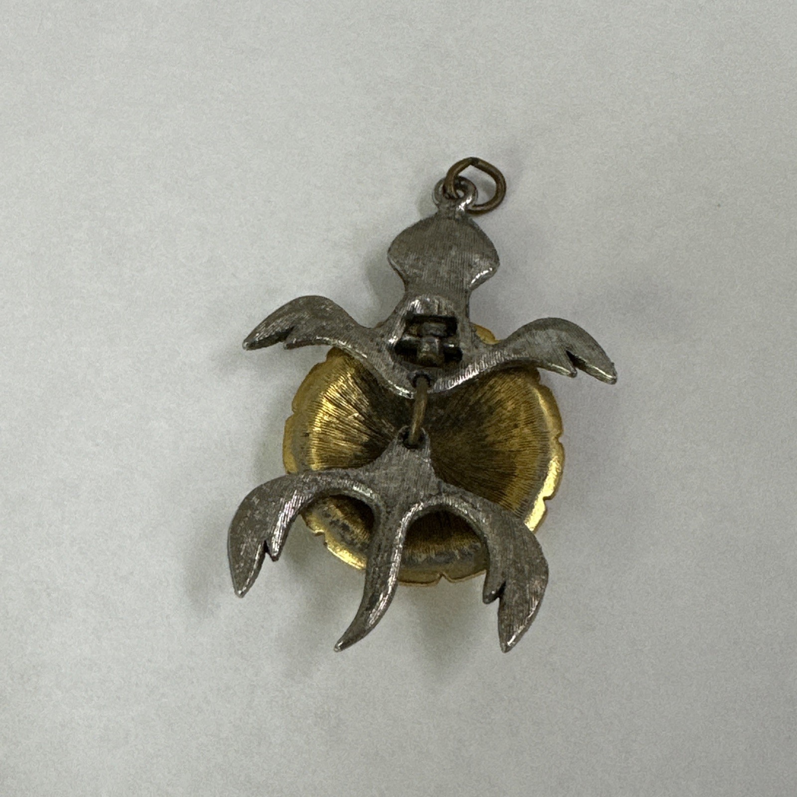 Vintage Turtle Pendant with Moving Legs!