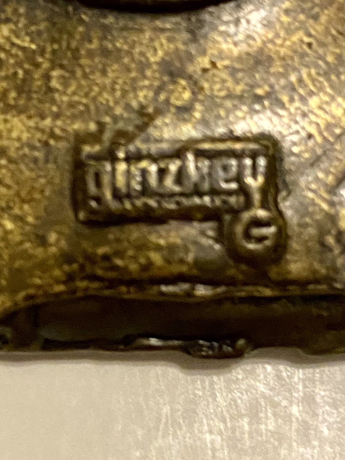 Ginzkey Metal & Rhinestone “3 Kings Hike” (Translation) Necklace 1976 Germany