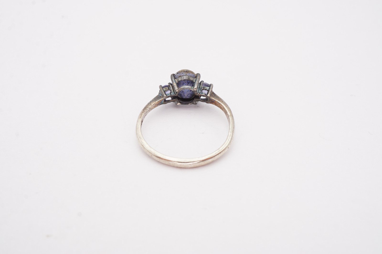 Vintage Sterling Silver 925 Iolite Ring Size 7