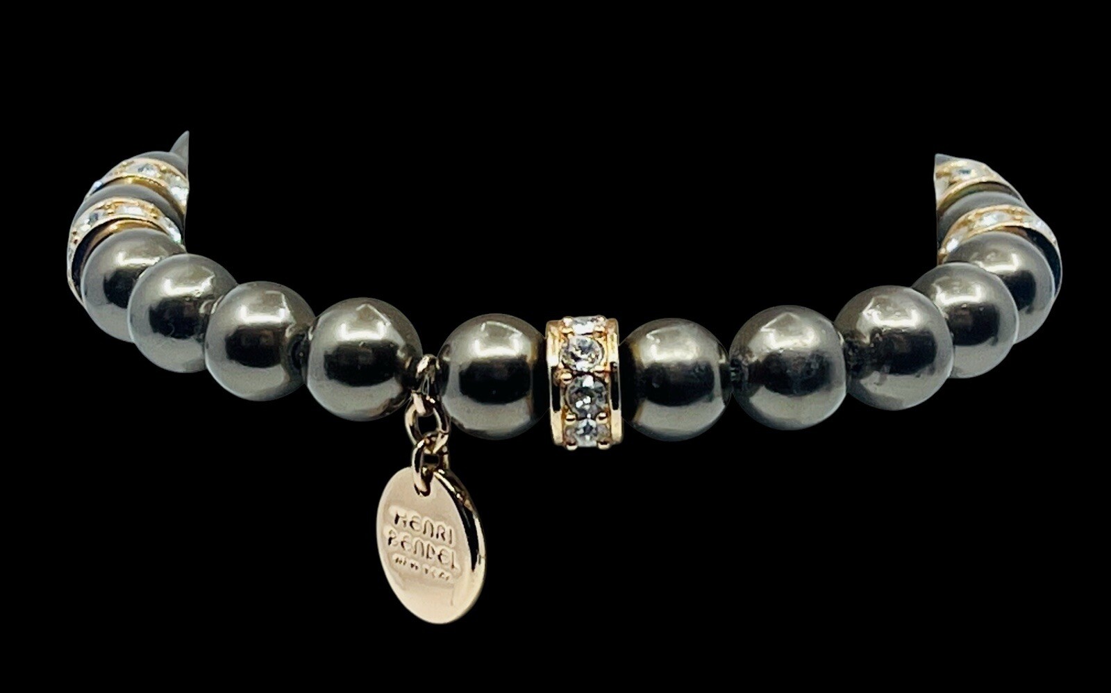 Vintage Henri Bendel Swarovski Crystal Bracelet Estate Jewelry Pre-Owned Tennis