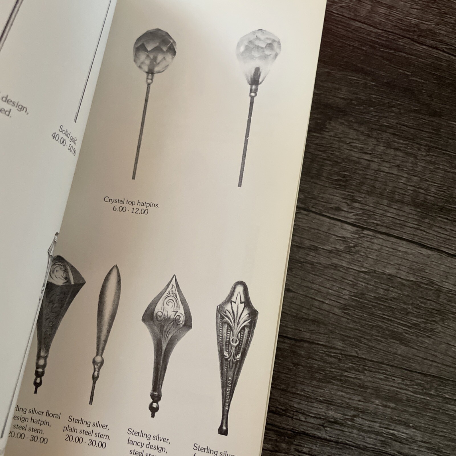 Antique Jewelry Collector’s Illustrated Price Guide 63 Page 1977 Reference