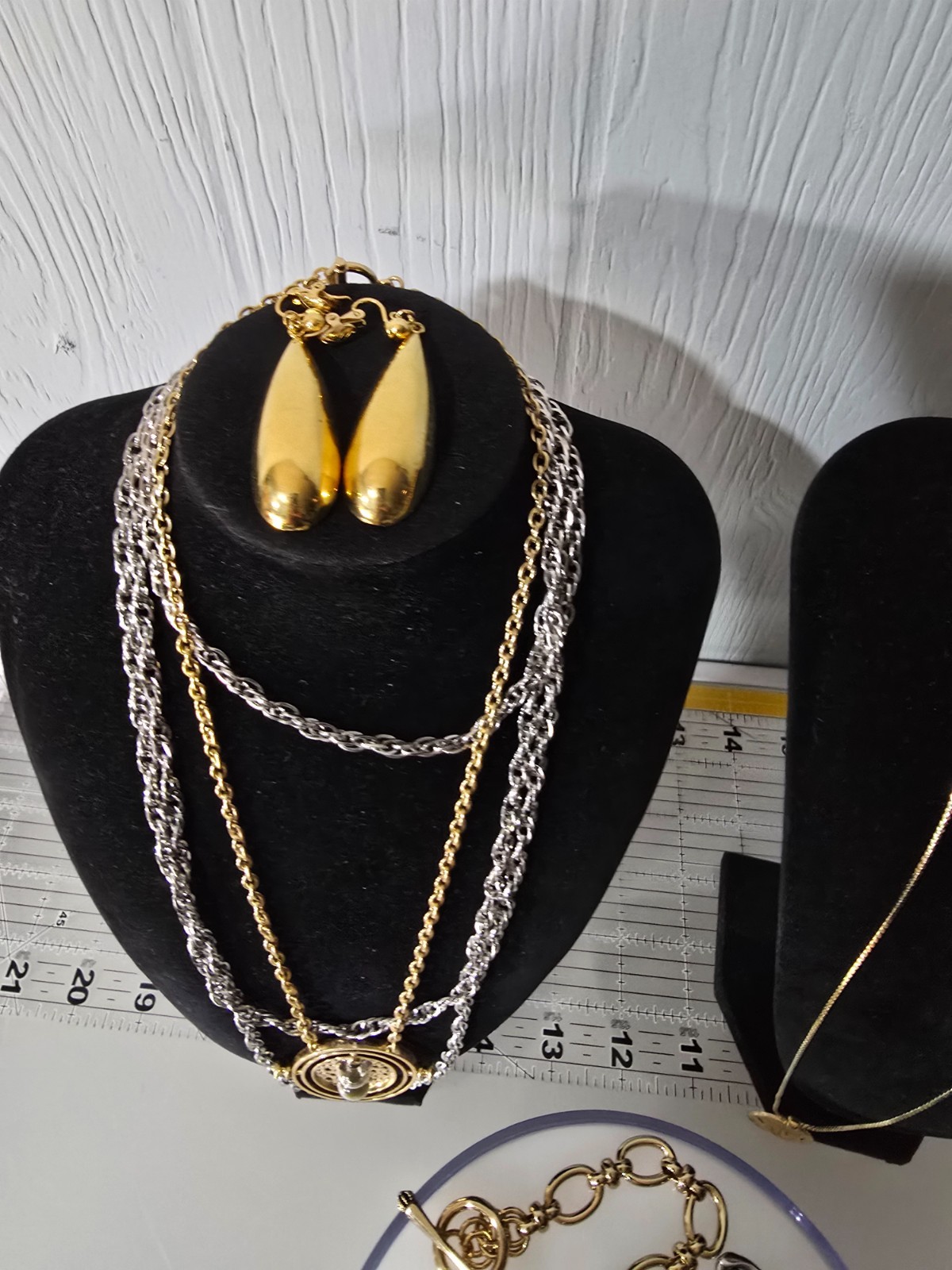Mixed Metals Materials Gold and Silver Tone all Signed