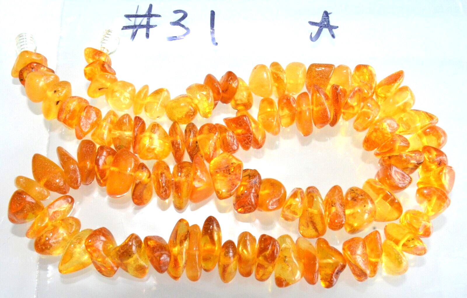 40gr RUSSIAN SOVIET BALTIC AMBER BEAD NECKLACE 琥珀 BRACELET STONE PENDANT EARRING