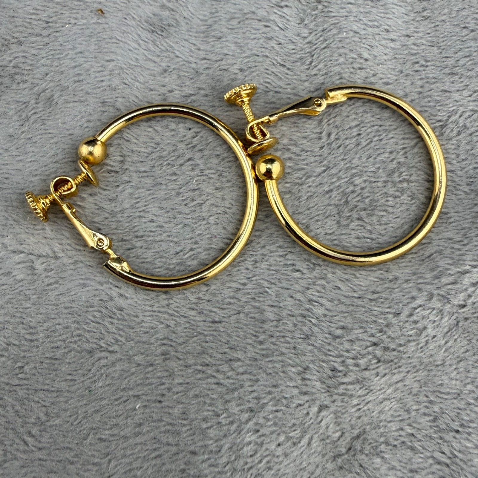 Vintage Clip On Earrings lot of 9 Every Day Wear