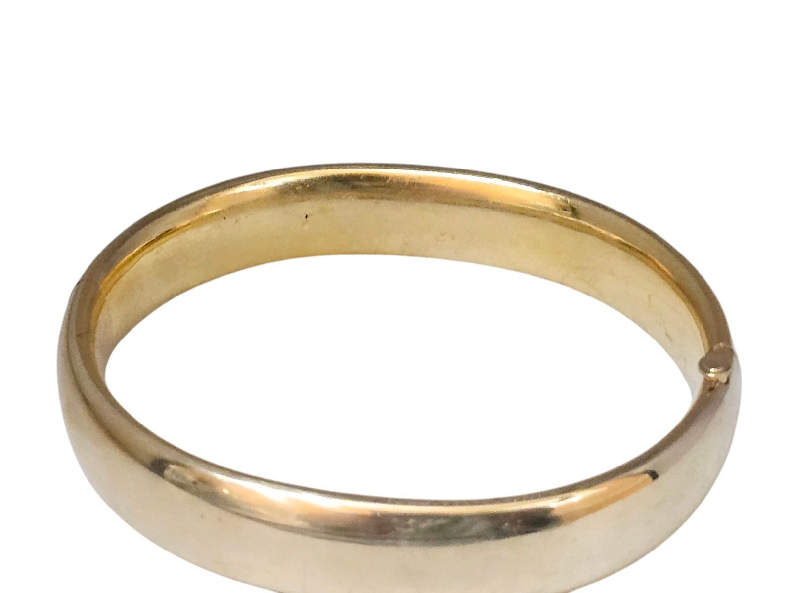 Vintage Marked Rine 1/20th 12kt Gold Filled Florentine Embossed Bangle Bracelet