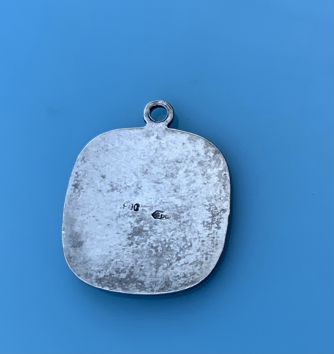 Amazing Antique Vintage Matterhorn Sterling Silver Swiss Alps Charm 2.5g