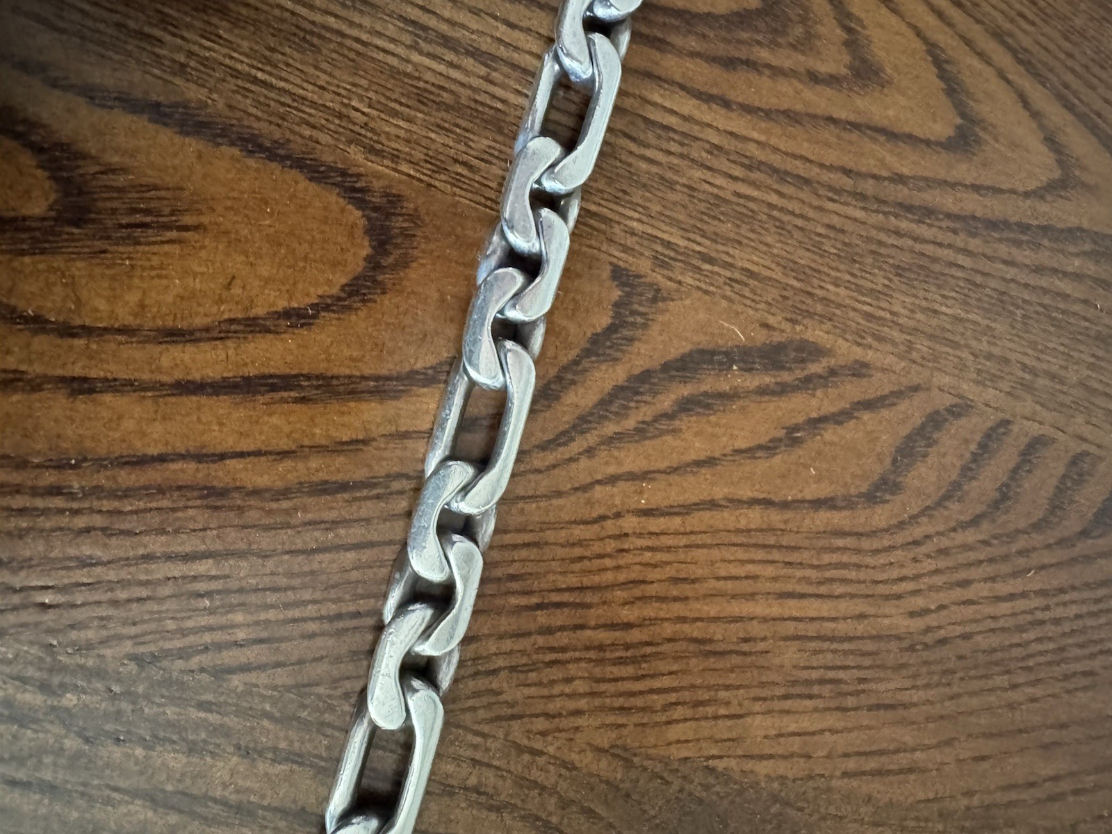 VTG Taxco Mexico Sterling Silver Bracelet Heavy Chunky Link MEX 925 79.5g