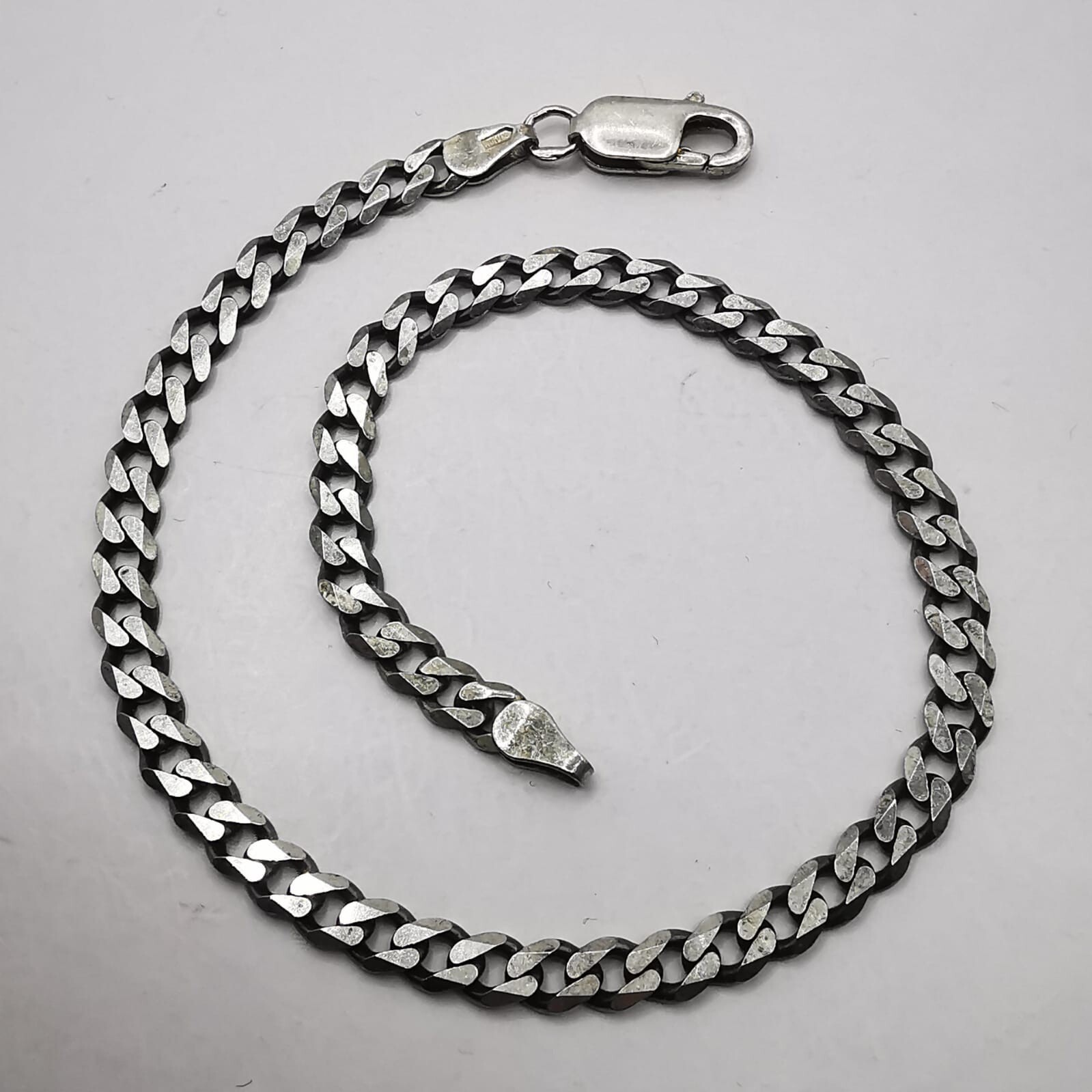 Vintage Beautiful Bracelet Jewelry,925 Sterling Silver, Handmade 7,76 gram