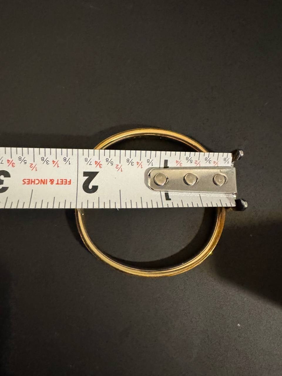 Vintage Ballou BAB Gold Filled Etched Hinged Bangle Bracelet Children’s