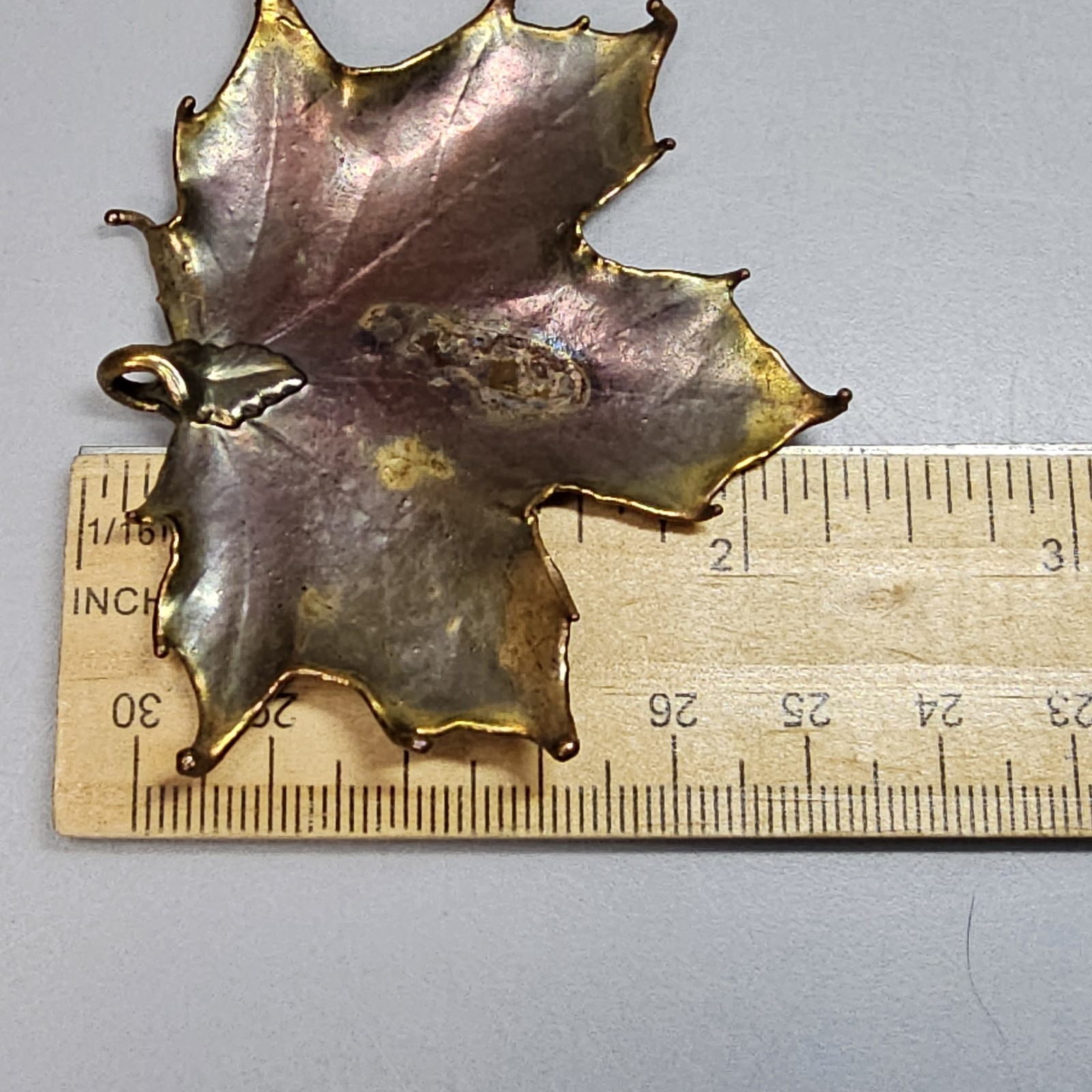 Vintage Gold Dipped Leaf Pendants Set Nature Lover Gift Botanical Flora