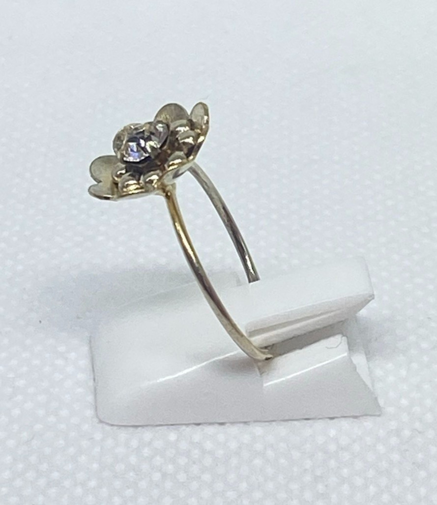 Rings Silver 875 Size 7.25 . Weight 1.41 g. Soviet Vintage Jewelry USSR