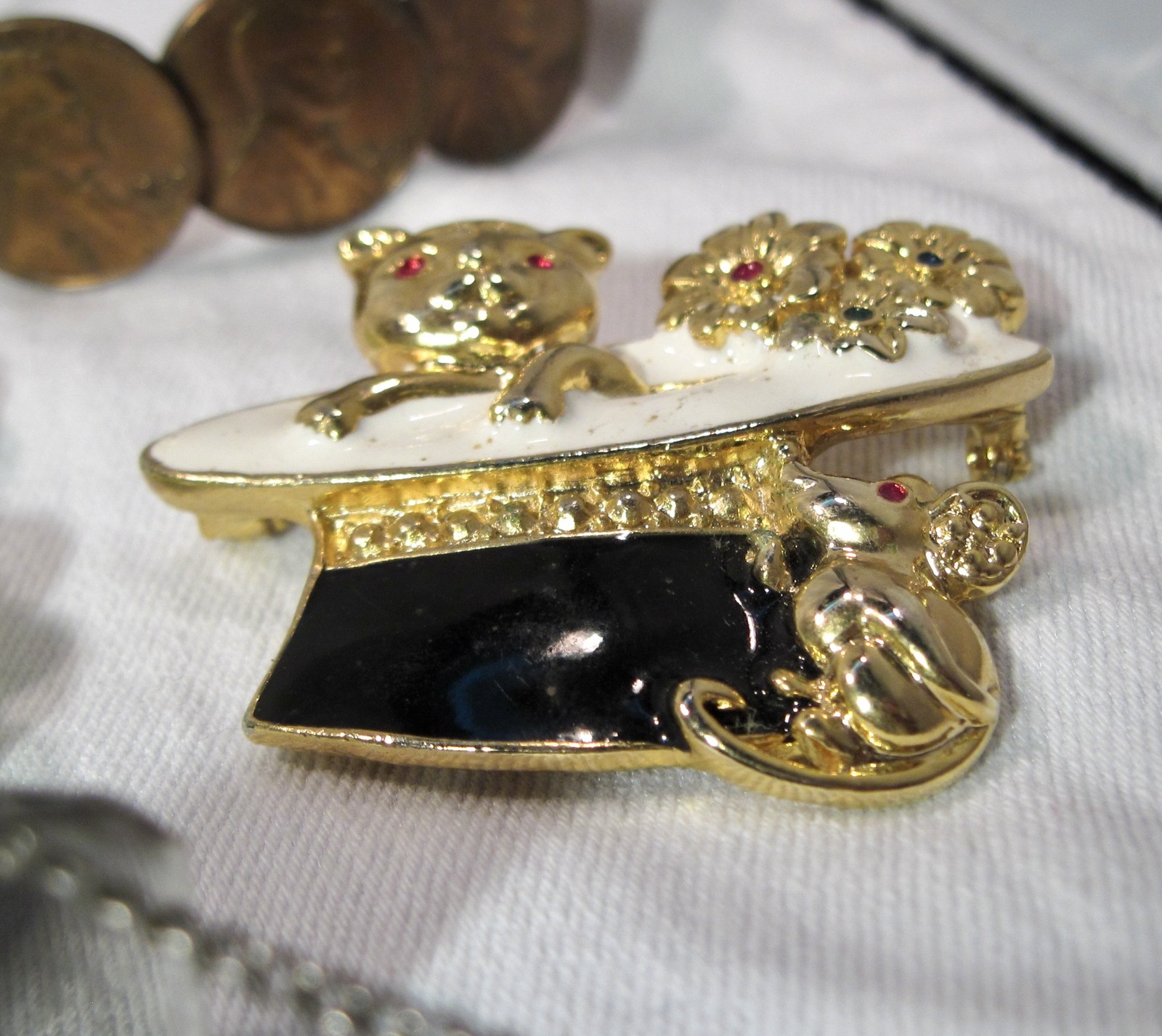 Vintage Costume Jewelry Some Signed – Lot of 21- K977