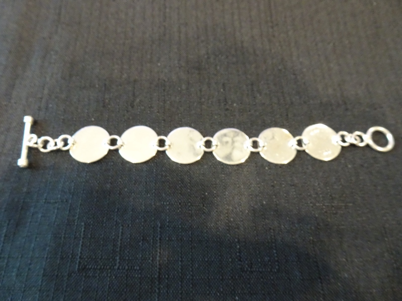 # 718-VINTAGE STERLING SILVER MEXICO BRACELET-925–VERY DIFFERENT-NICE