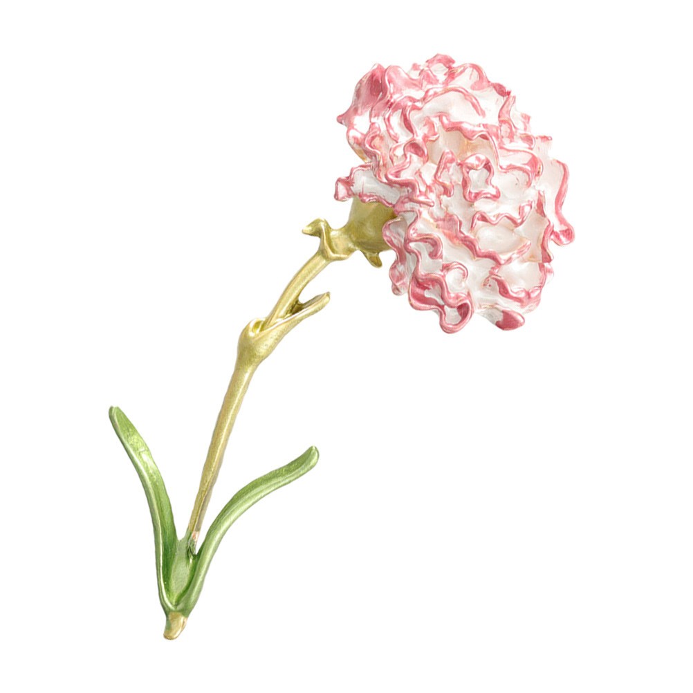 Exquisite Flower Brooch Pin Carnation Lapel Pin Collar Lapel Pin Jewelry